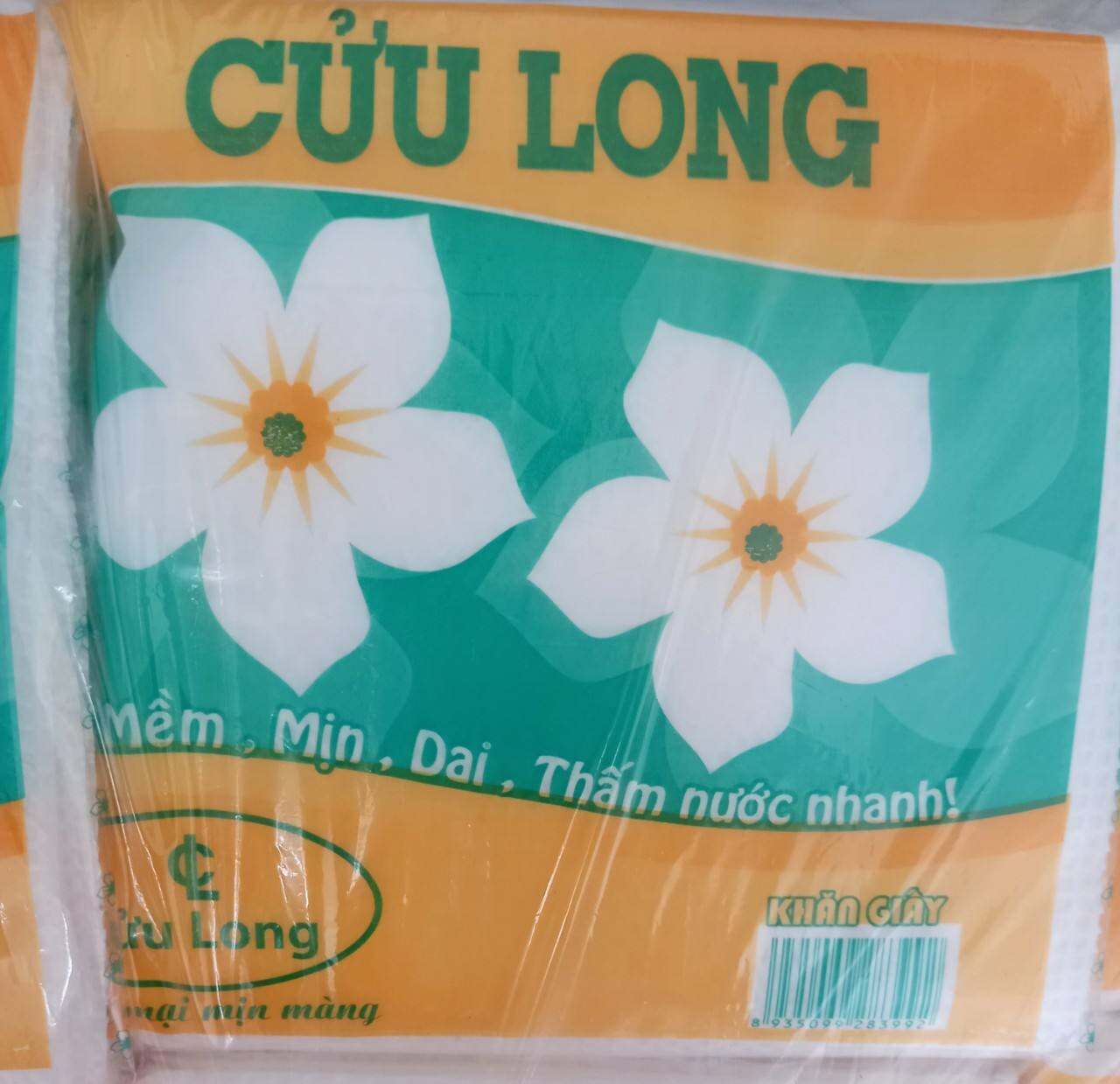 Combo 40 bịch khăn giấy ăn vuông Bông Mai.