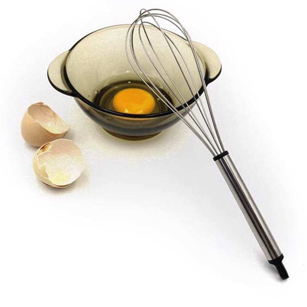 Dụng cụ đánh trứng cầm tay, phới đánh trứng mini bằng thép không gỉ
