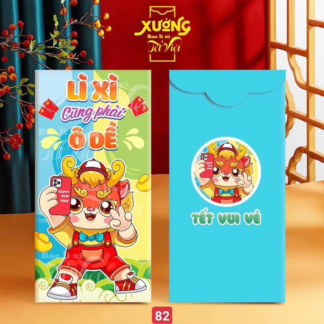 TÚI 10 CÁI]Lì Xì Đẹp Tết 2024