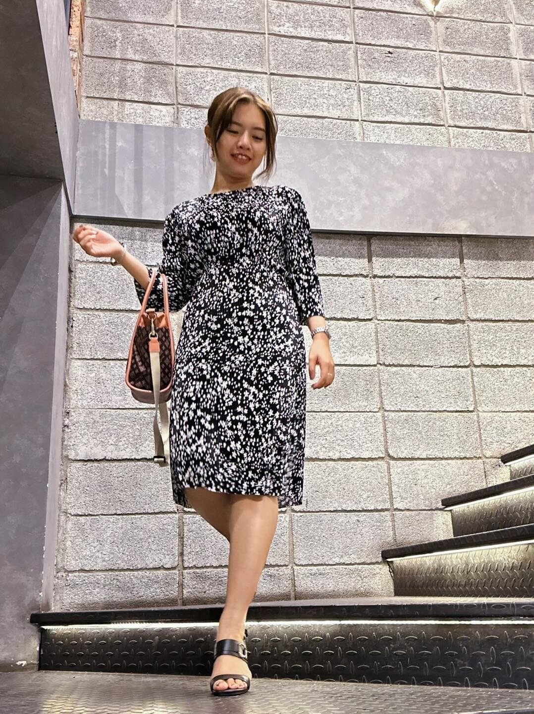 Đầm xếp ly Mango hàng xuất Nga dư xịn
