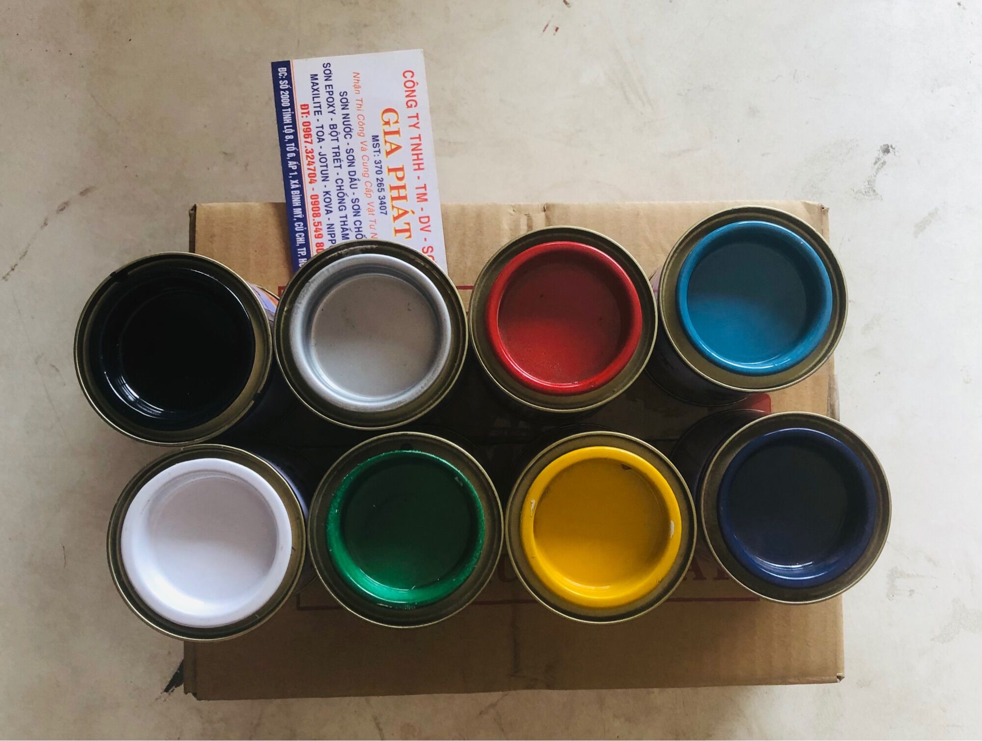 Sơn Dầu Galant hũ 100g / 7 màu
