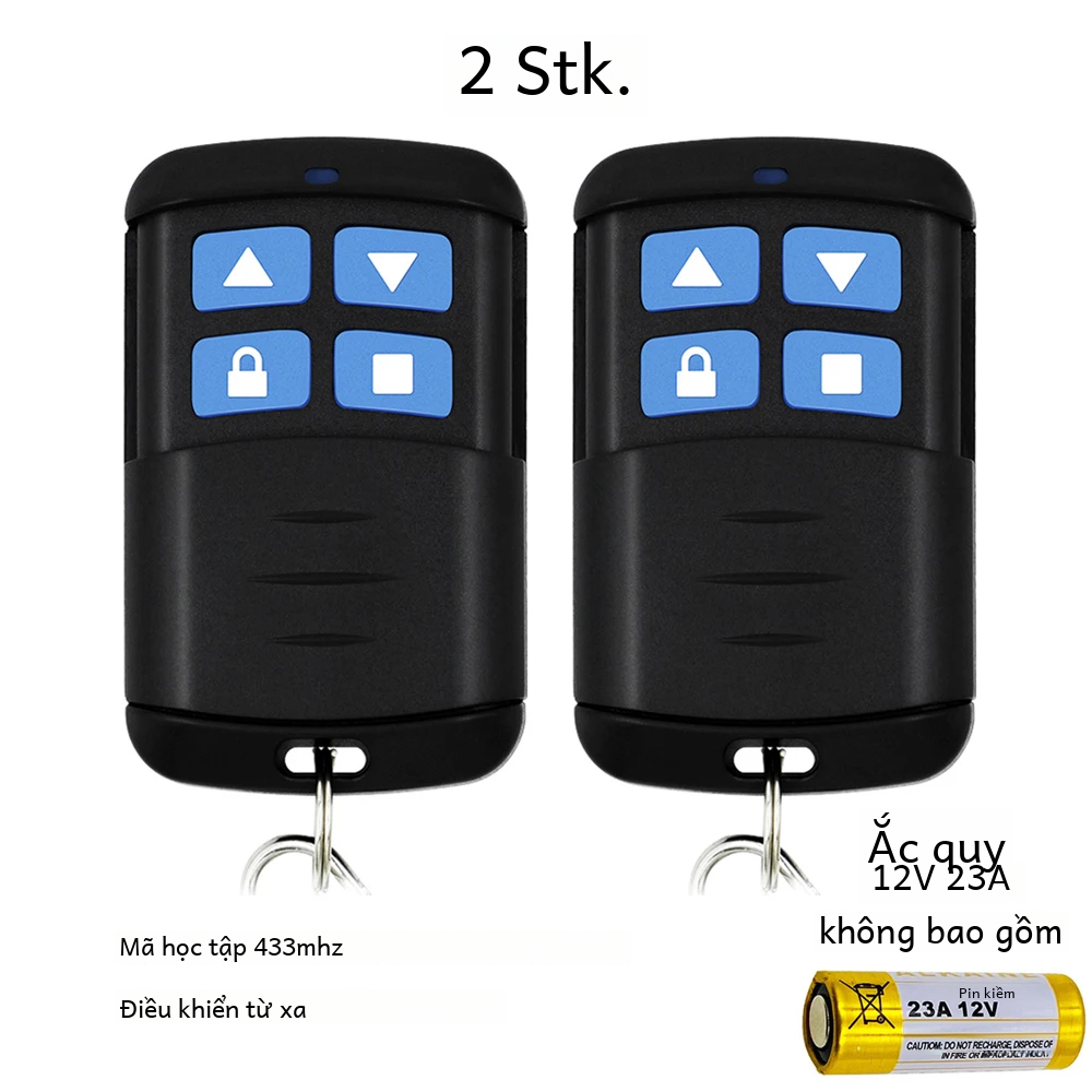 Điều khiển từ xa cửa nhà để xe phổ thông 433,92mhz với bộ thu phát và thay thế ăng-ten Bộ điều khiển mở cửa cổng 433mhz