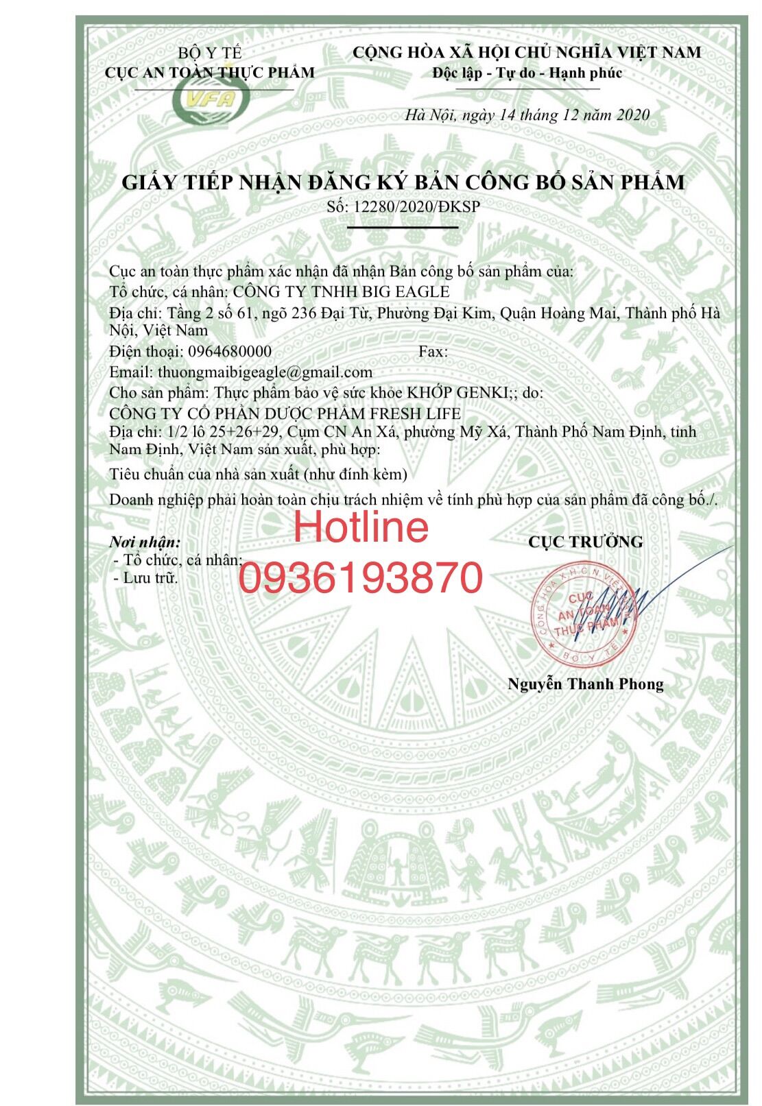 XƯƠNG KHỚP GENKI