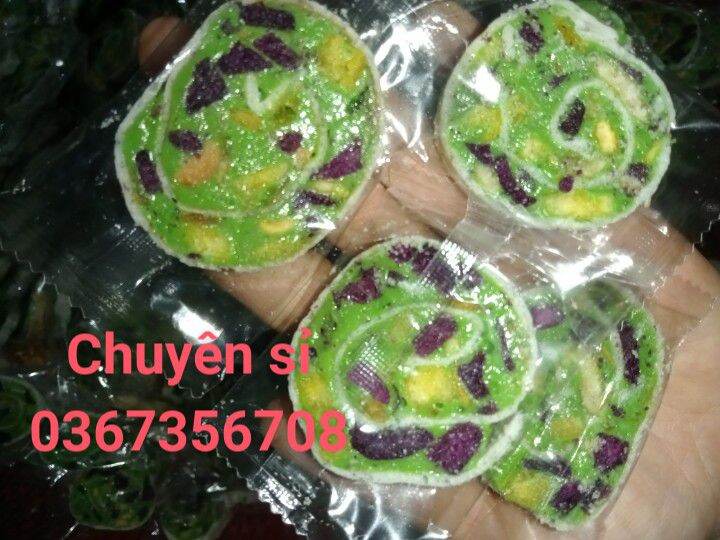 100g kẹo dừa nướng trái cây