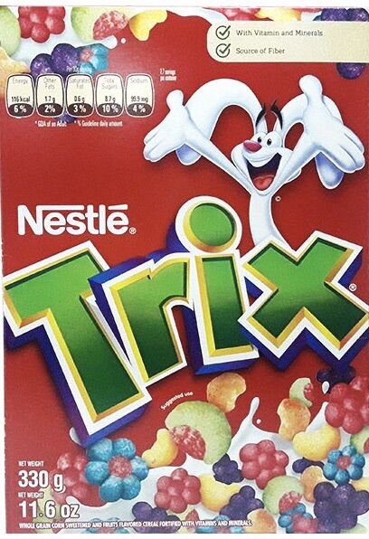 Bánh/ ngũ cốc ăn sáng nestlé trix - hộp 330g