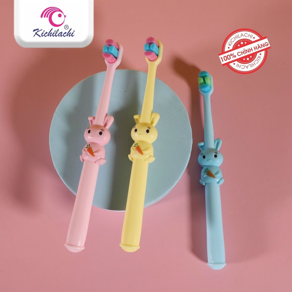 Bàn chải đánh răng Kichilachi Soft mềm mịn cho bé