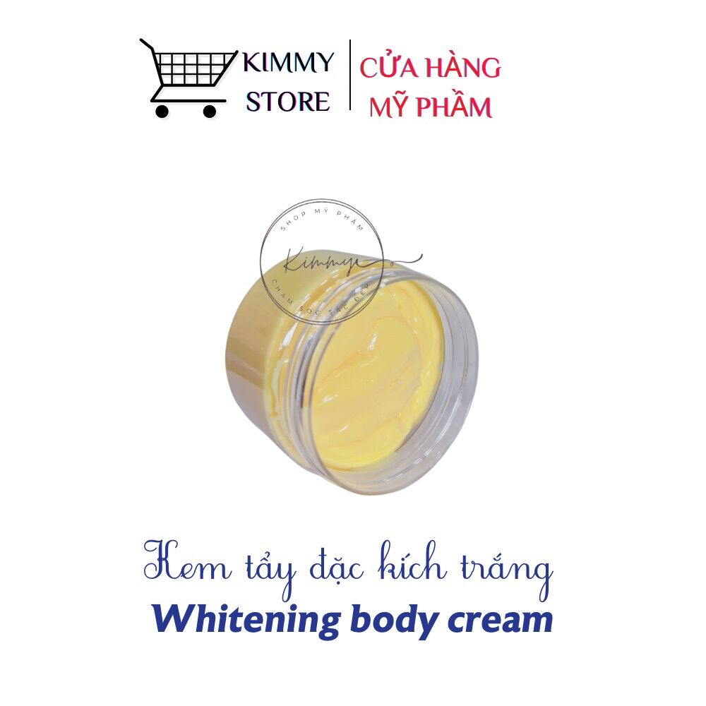 Lẻ hủ 100g kem tẩy đặc kích trắng siêu mạnh