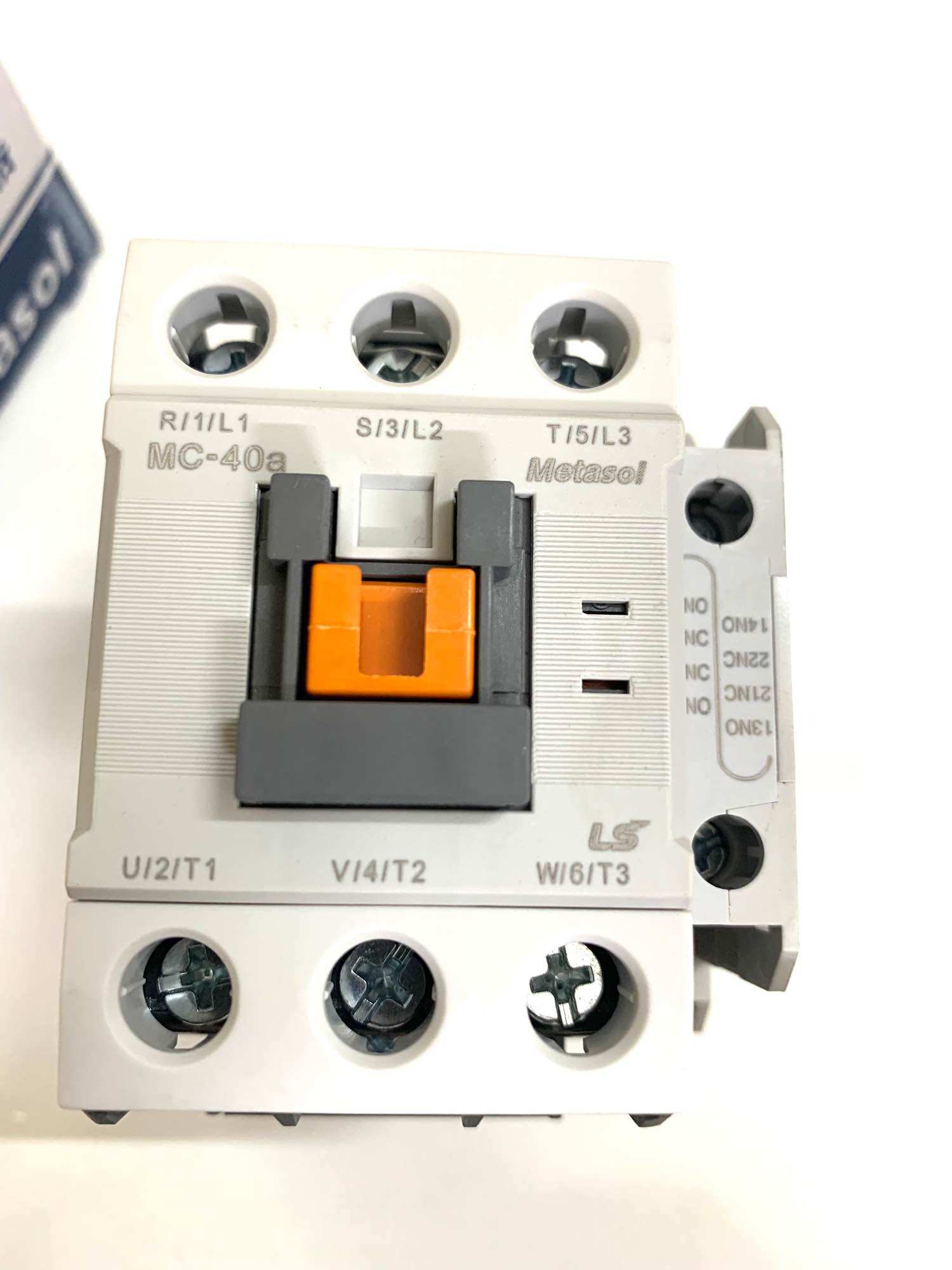 Khởi động từ ls mc40a, coil 220v hàng chính hãng