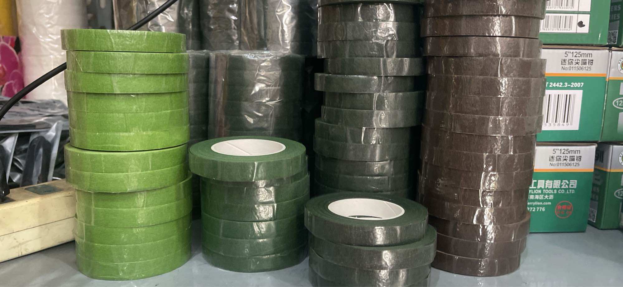 Sáp quấn cành hoa thủ công