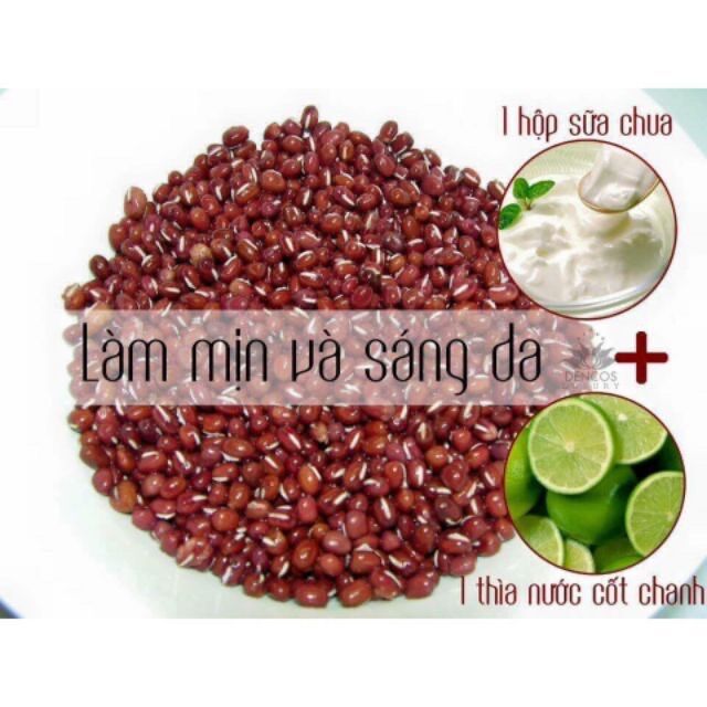 Bột đậu đỏ nguyên chất trắng da gói 500g