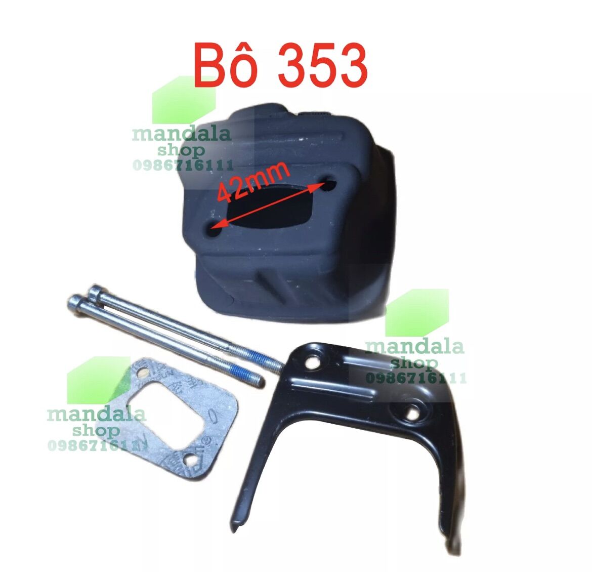 Bô Xả Máy Cưa Xăng 365, 353, 5200