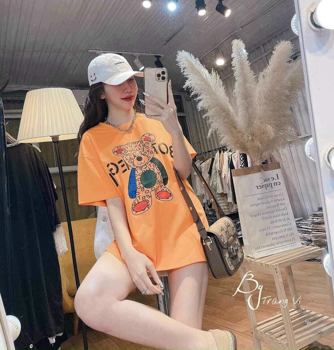 Áo Thun CN From Rộng Size Lớn Thời Trang Mới Cho Nam Nữ -  M78