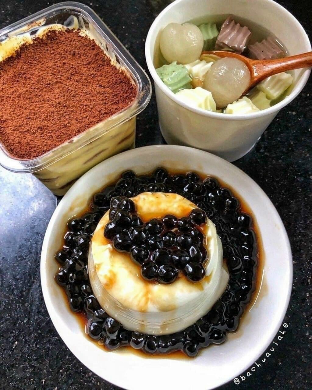 Tàu hủ Trân châu Đường đen siêu ngon (Sét nguyên liệu)