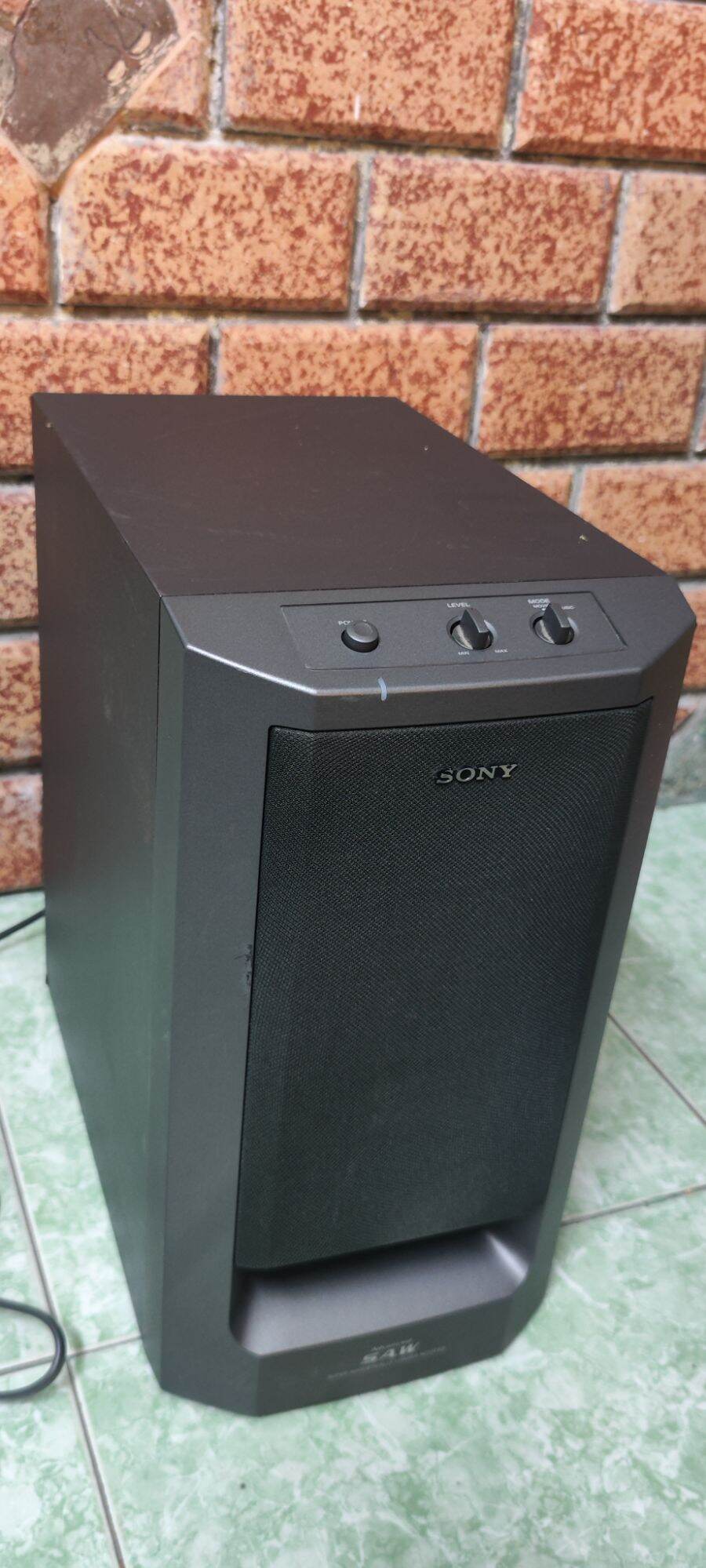 Sub điện Sony bù bass dàn âm thanh hoặc sub ampli 5.1-7.1