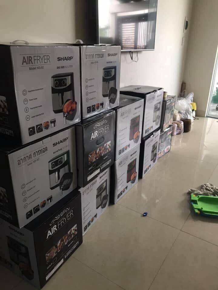nồi chiên không dầu Sharp