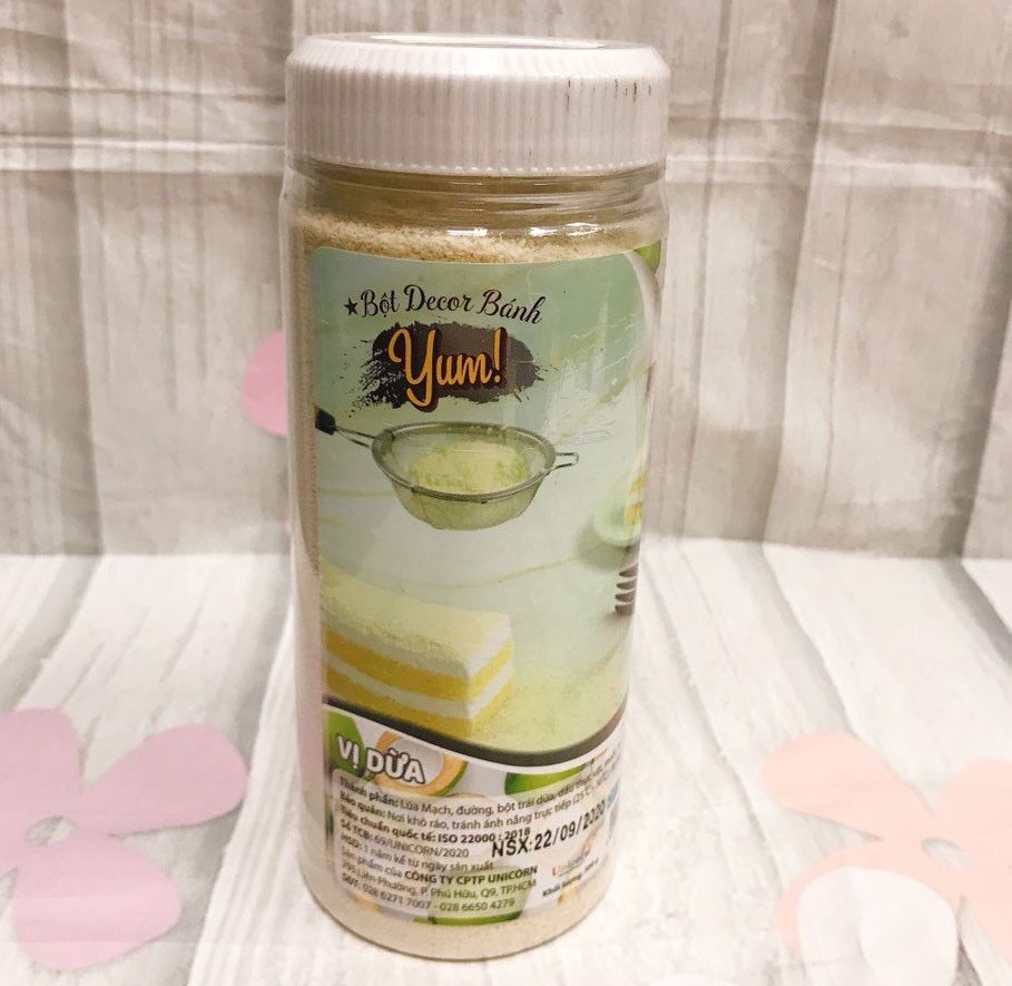 Bột Decor Bánh Vị Dừa 300gr