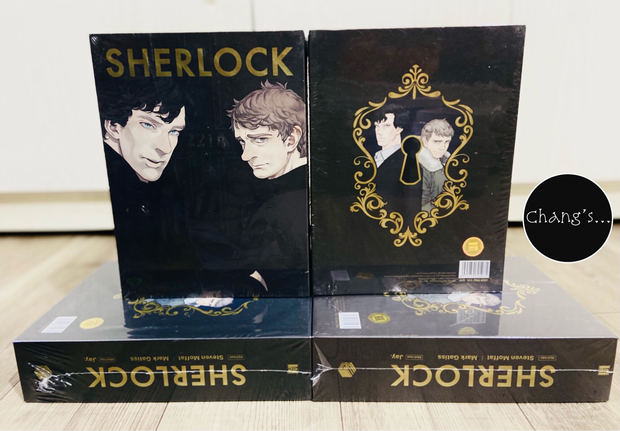 Boxset Sherlock Holmes Manga trọn bộ 3 tập - Mới 100%