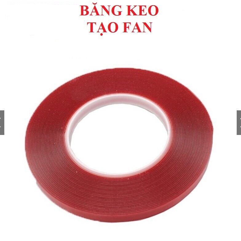 Băng keo tạo Fan mi, dán Nailbox, băng dính tạo Fan volume