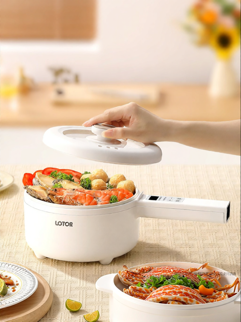 Multifunctional Electric Cooker Small Size