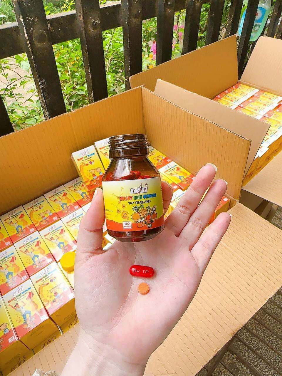 Viên Uống Vitamin tăng cân Thái Lan 100 viên