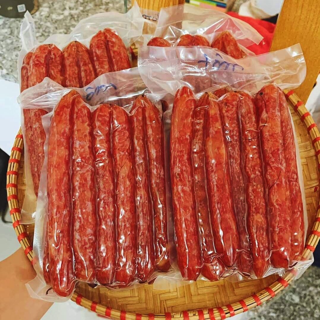 Lạp xưởng thịt heo sấy khô tôm 1kg