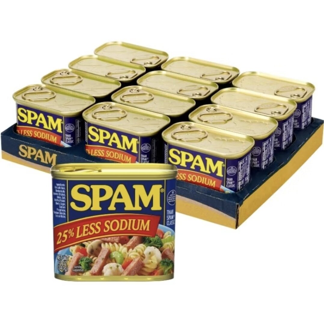 Thịt hộp Spam Less Sodium Ít mặn 340gr