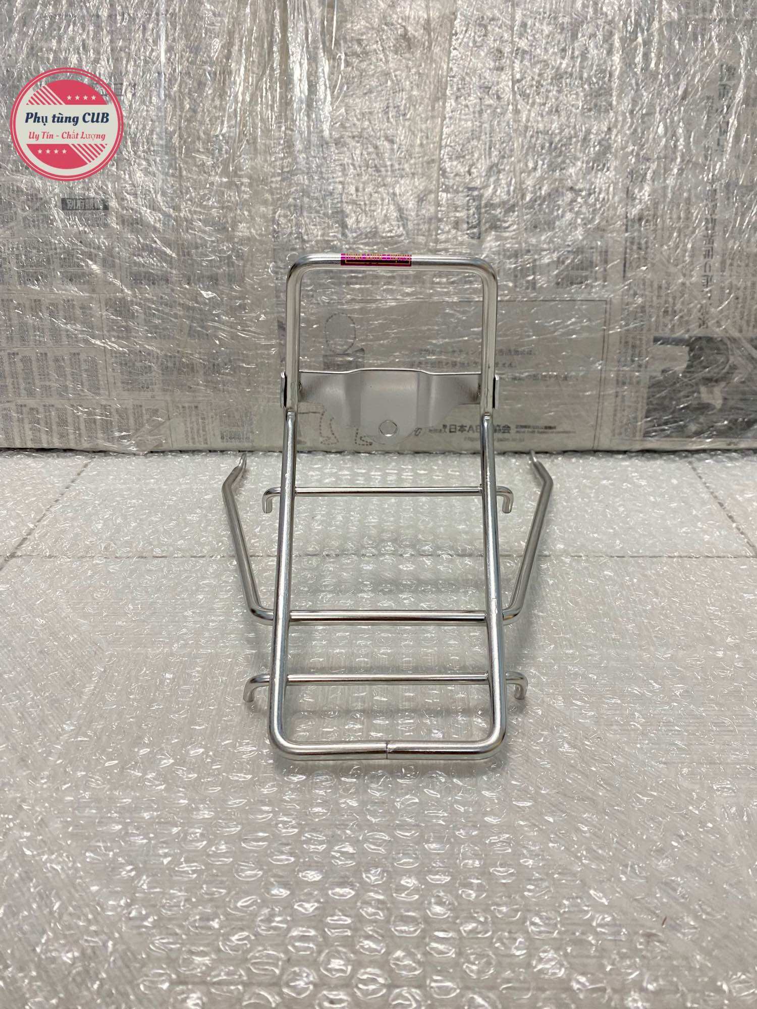 Baga mũi trước xe cub bằng inox