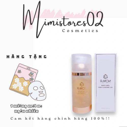 Sữa Rửa Mặt Thảo Mộc Rmon White Label Gold Cleansing Gel Hàn Quốc
