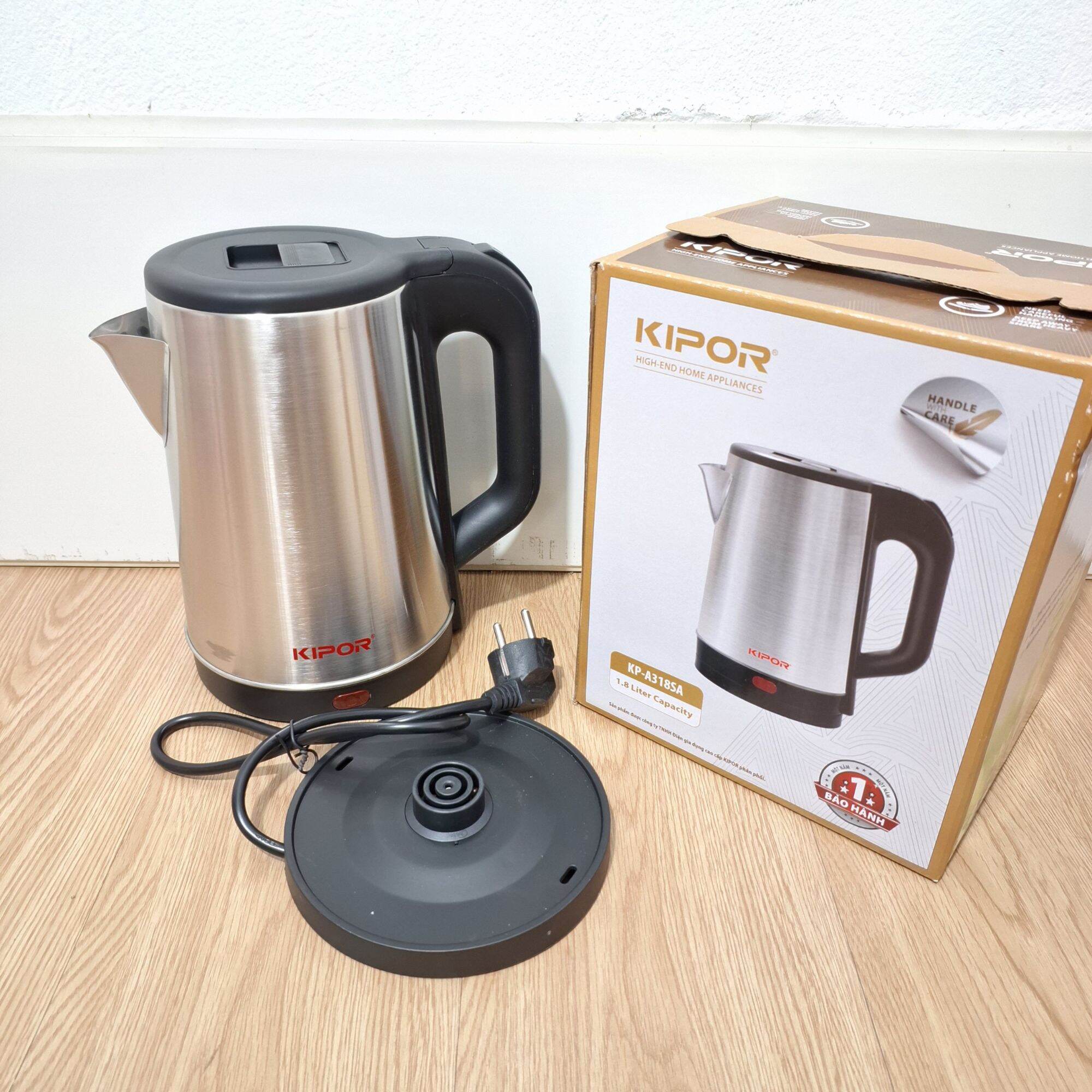 Ấm siêu tốc Kipor 1.8L. Hàng chính hãng