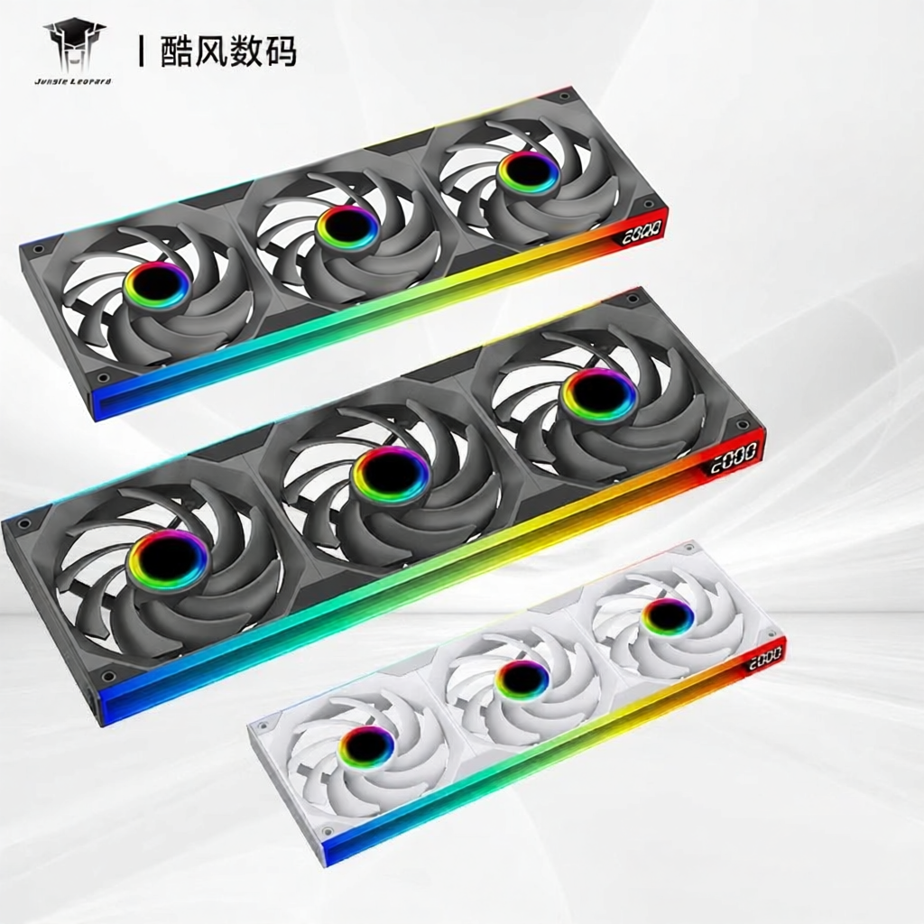 Jungle Leopard | Digital Display Integrated CD Pattern ARGB Synchronized Temperature Control Silent Radiator 120mm Giá 311,000 Đồng*Miễn phí vận chuyển