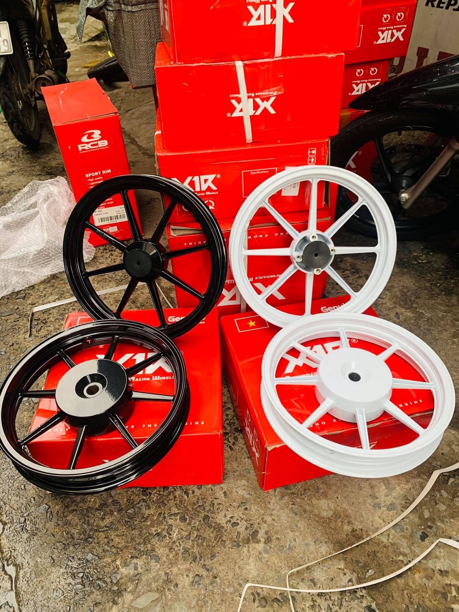 Mâm x1r 8 cây cho vario - click - ab 150 chính hãng