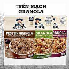   NEW DATE 02 2027 Yến Mạch Ăn Liền Quaker Granola Mỹ Túi 978 Gram 
