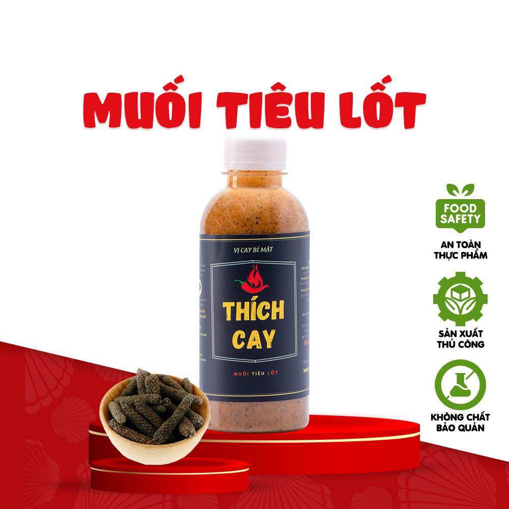 Nước chấm muối tiêu lốt - thích cay