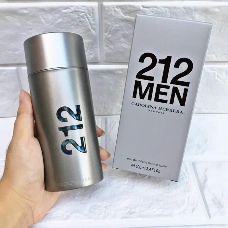 Nước hoa nam 212 men nyc bạc 100ml