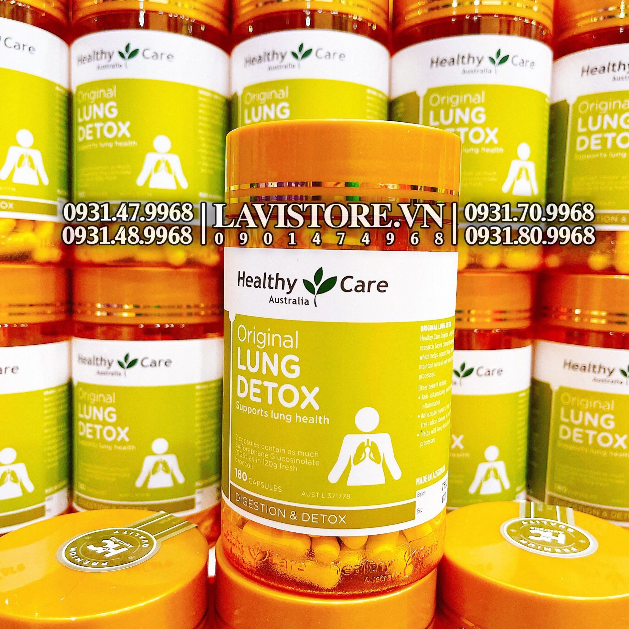 😷 bổ phổi - thải độc phổi lung detox healthy care