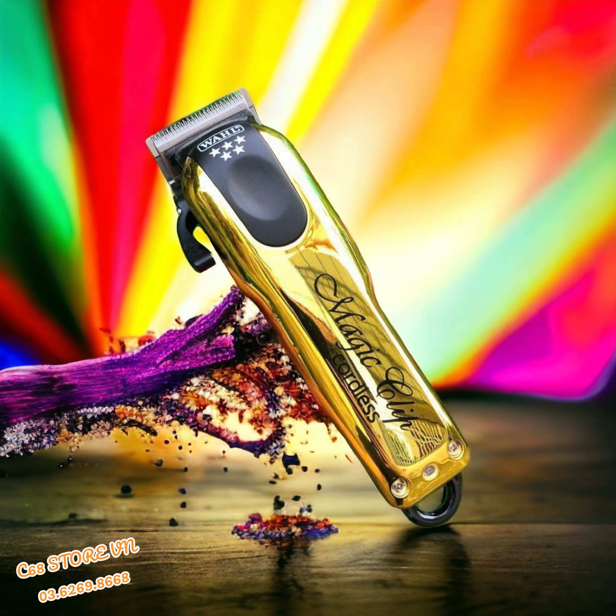 Deal sốc bộ 3 tông đơ cao cấp wahl magic clip 3 màu mới siêu hot
