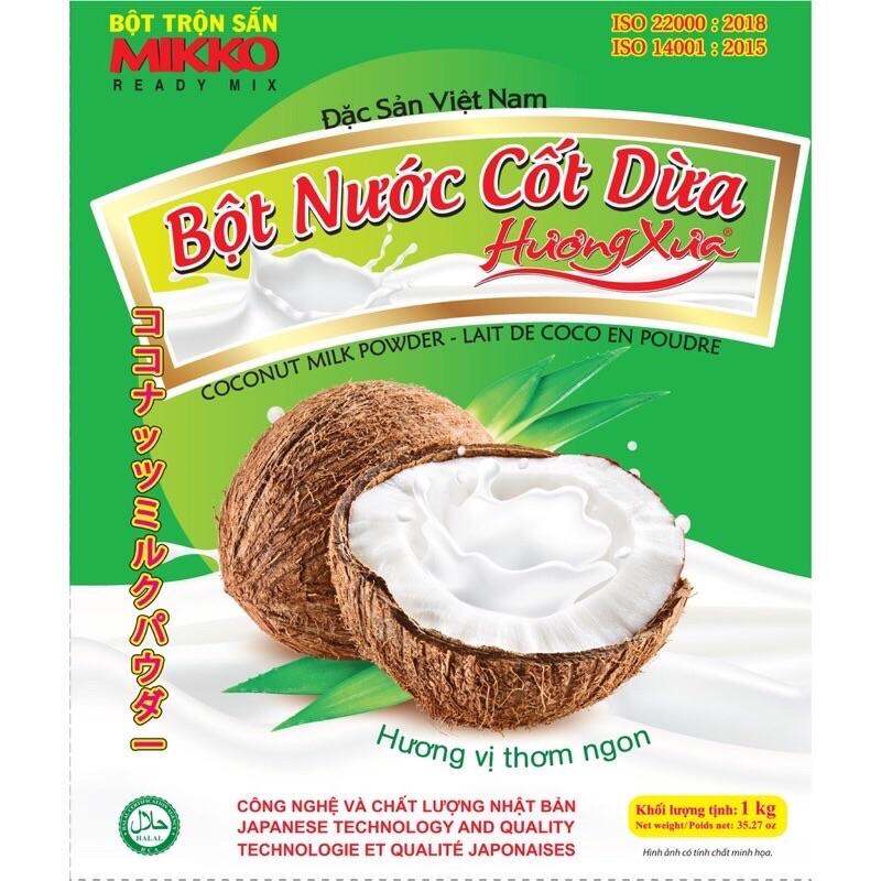 Bột nước cốt dừa Mikko Hương Xưa 1kg