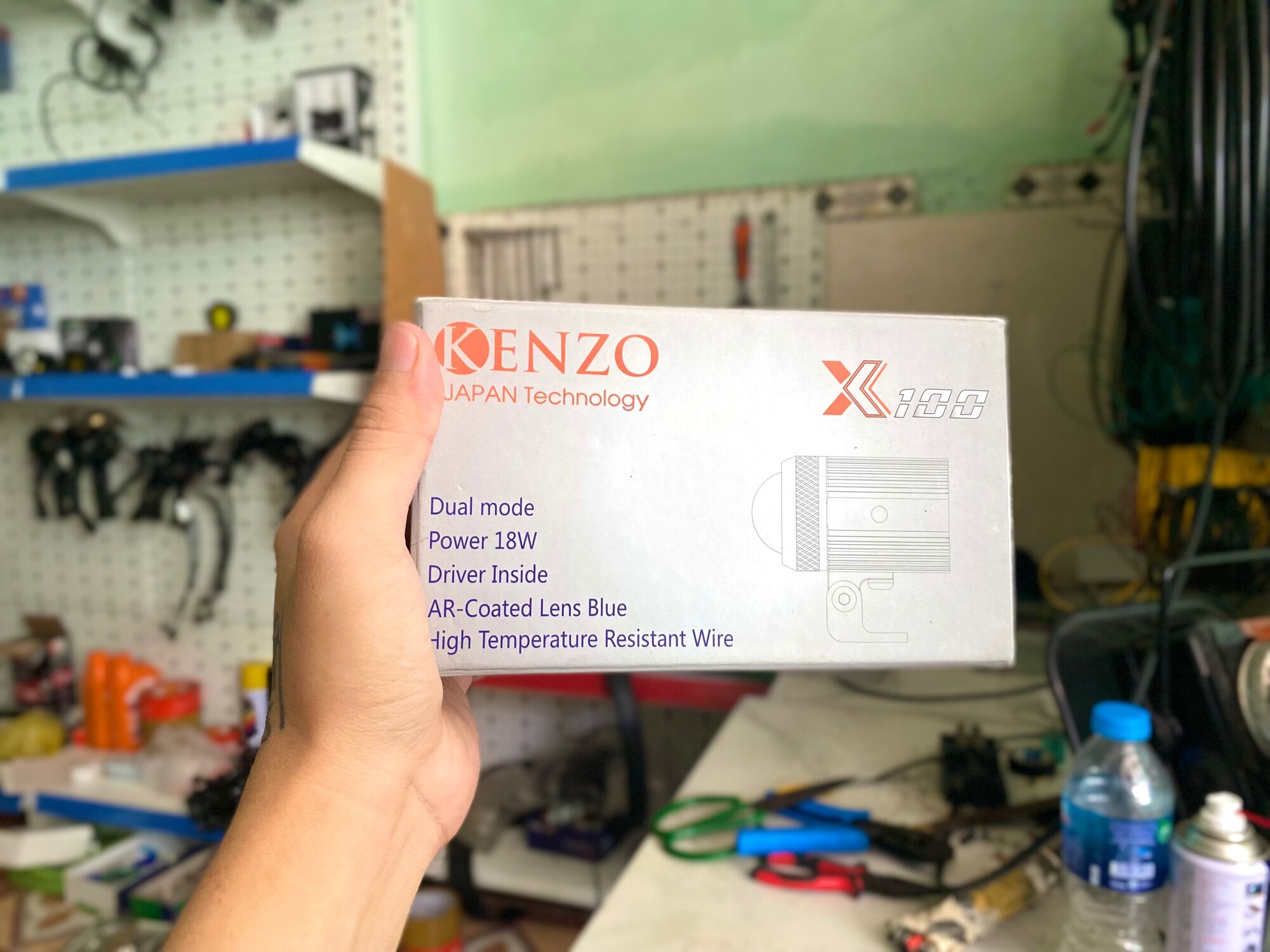 Đèn Trợ Sáng Bi Cầu Mini Kenzo X100 V3.0