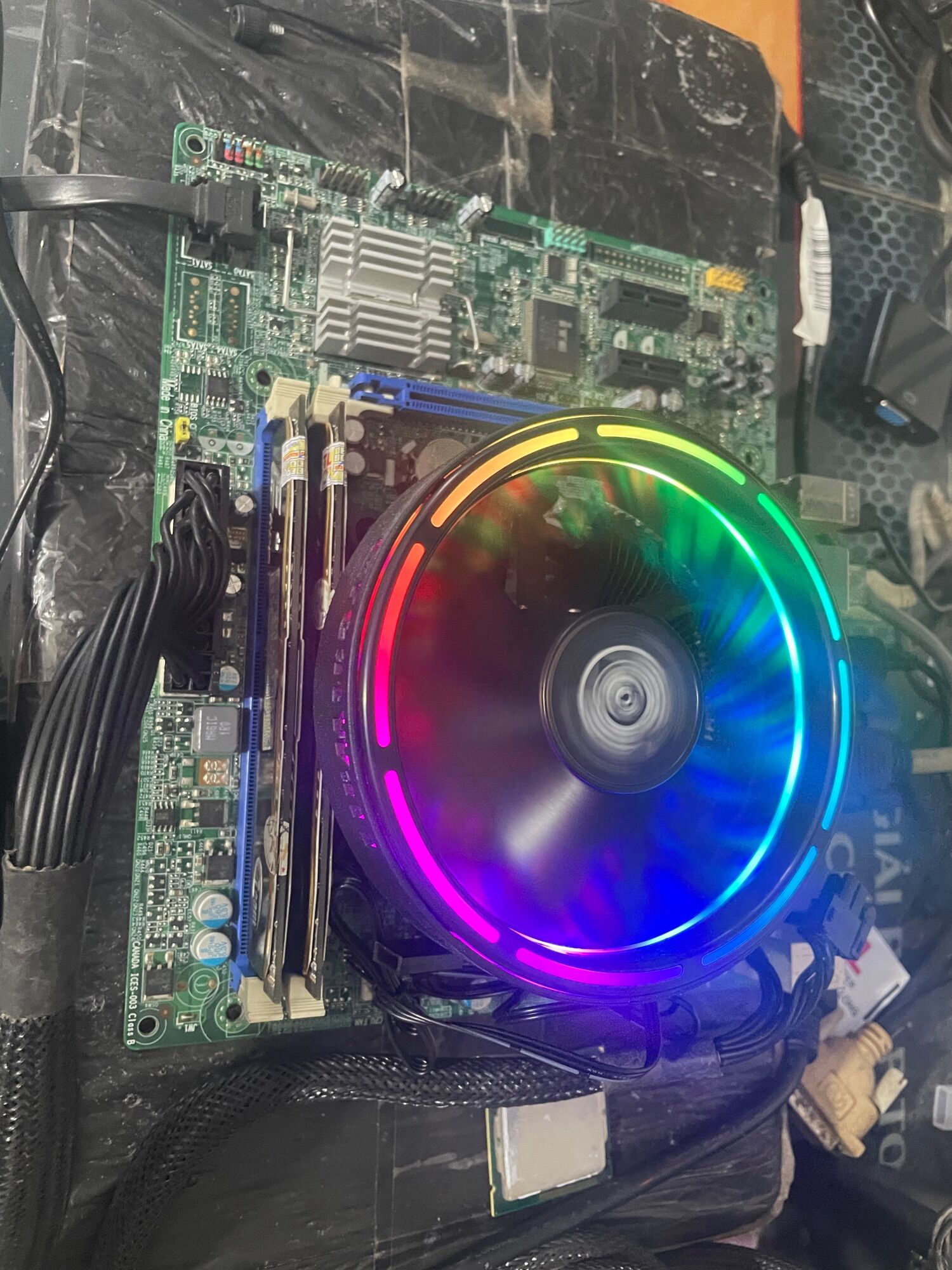 Compo main chip h61 socket 1155 cpu i5 3470 gia re cho ace Chien game