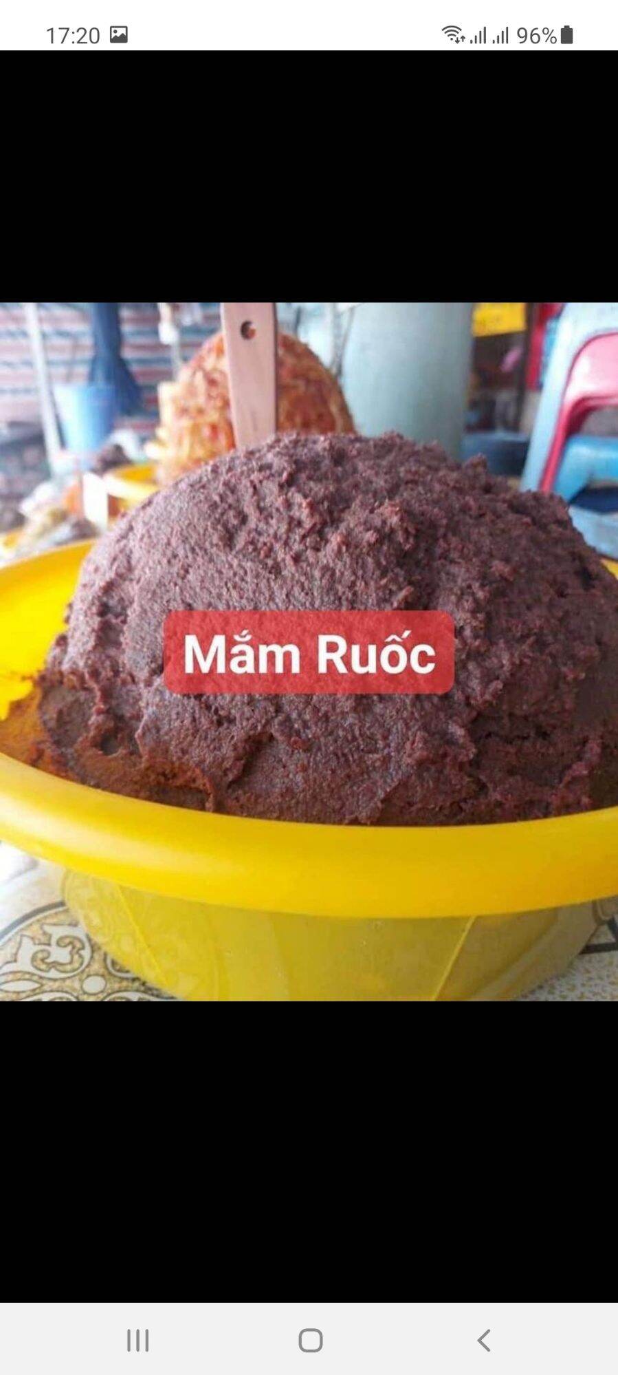 Mắm ruốc xào sẵng 1 ký