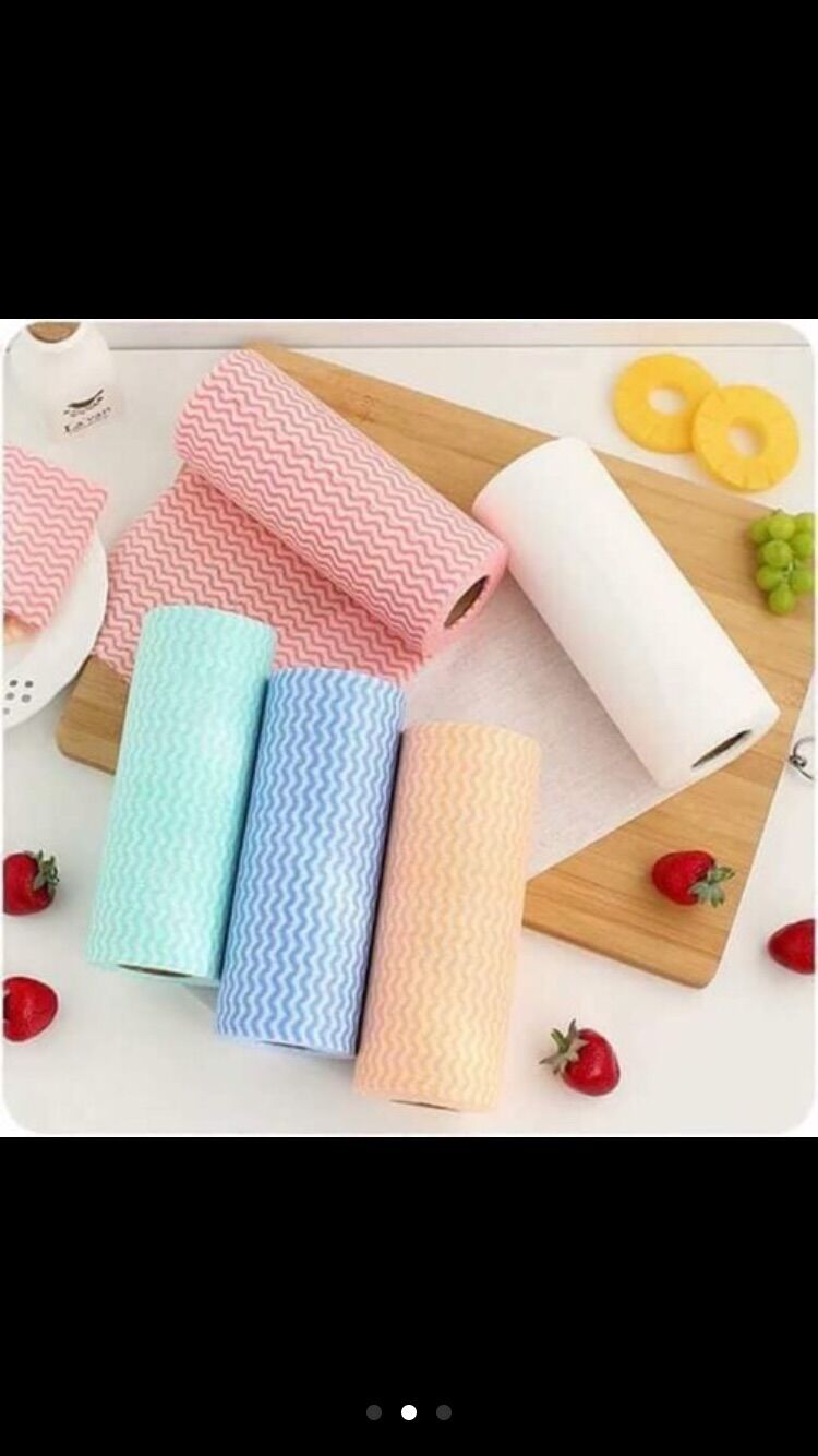 Giấy Lau Bếp Bằng Vải Không Dệt.