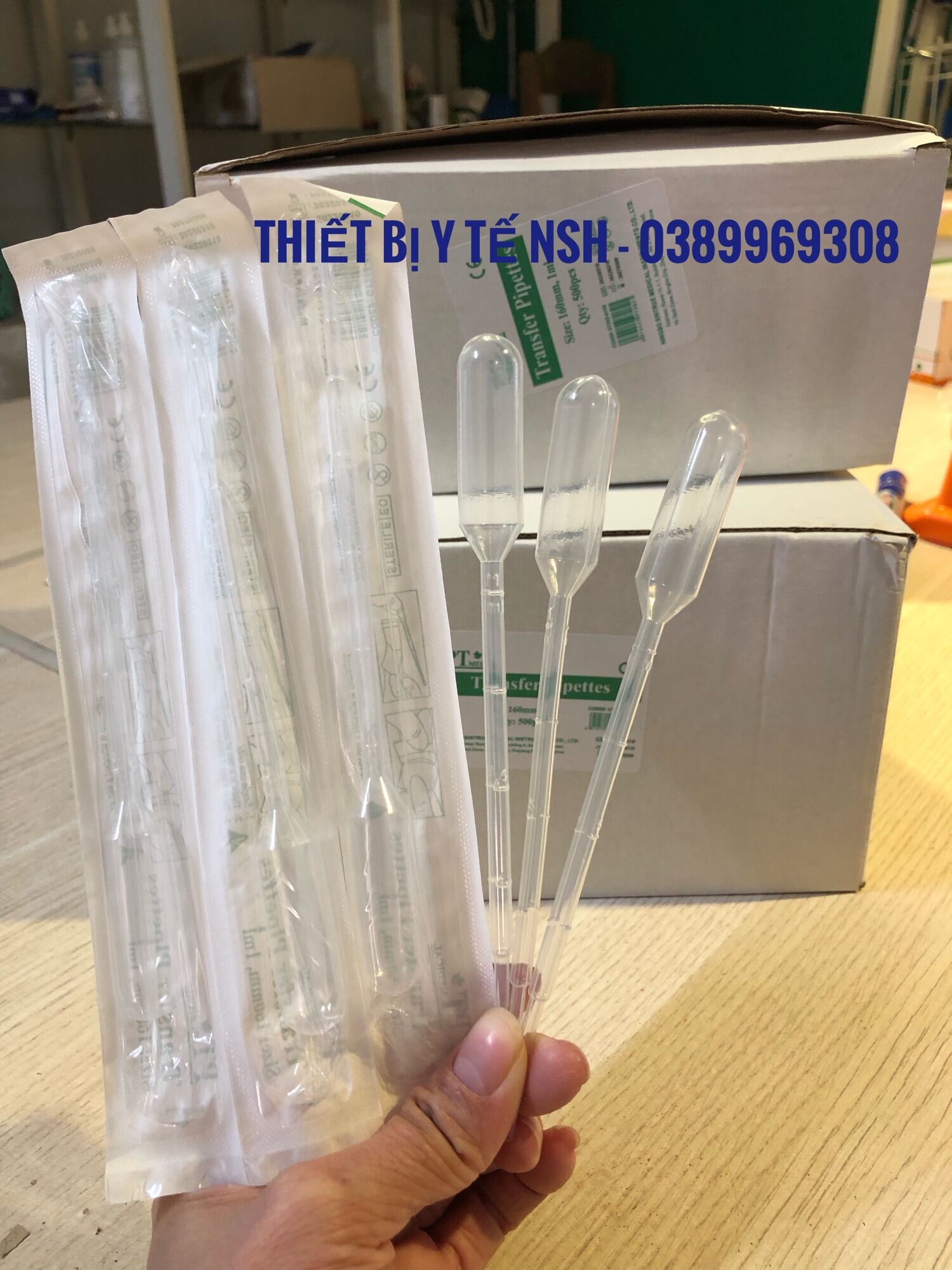 COMBO 50 cái Ống hút pipet nhỏ giọt vô trùng 1ml 3ml Pipet nhựa tiệt trùng