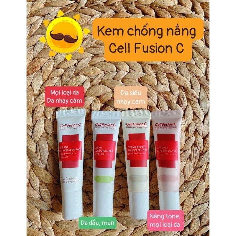 Kem Chống Nắng Cell Fusion C Mini 10Ml