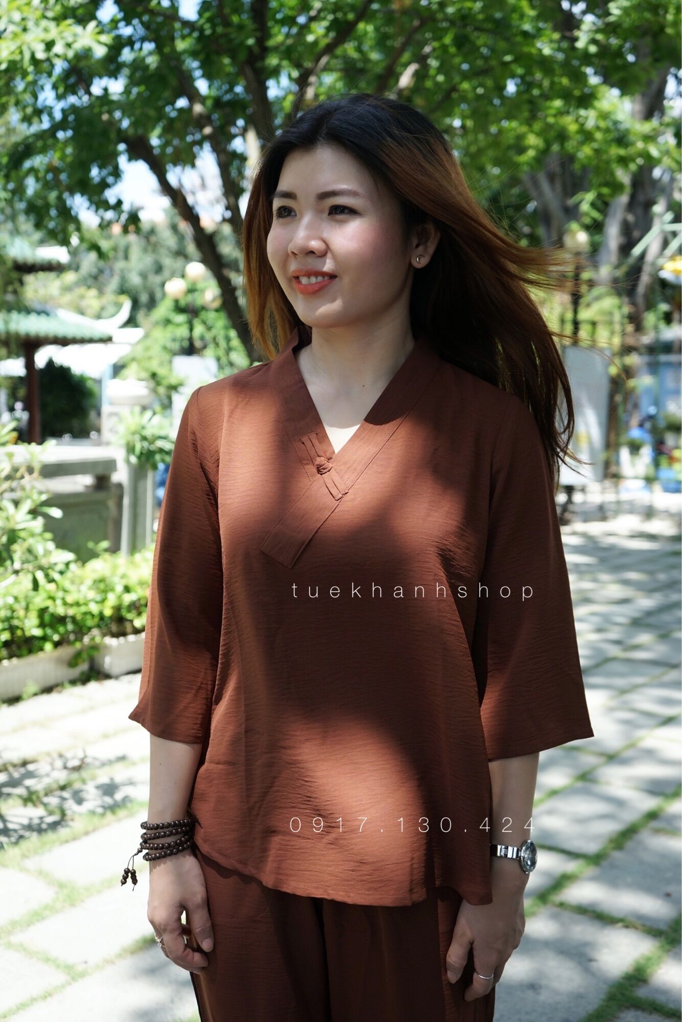 Bộ Đồ Lam Đi Chùa vải đũi siêu mát