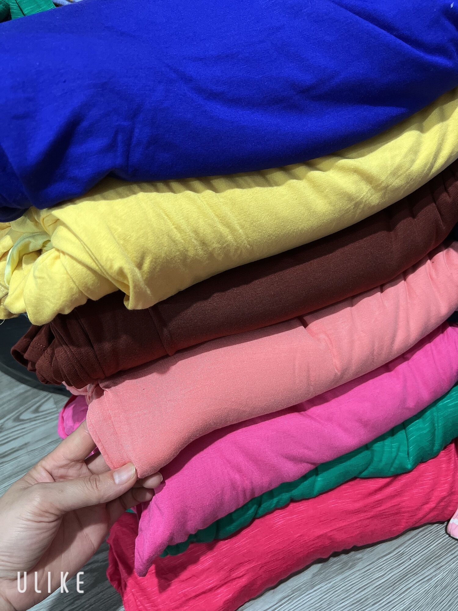 Combo 3 áo thun trơn cổ lọ tay dài