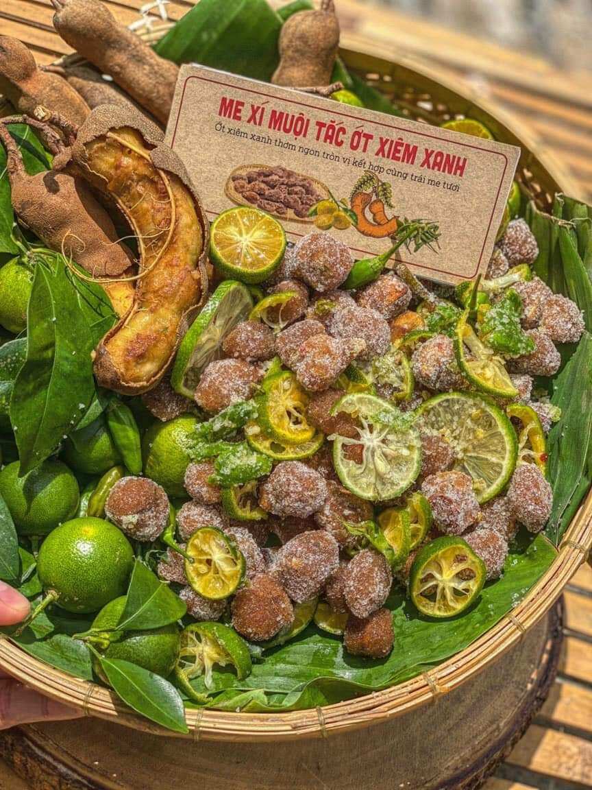 ME XÍ MUỘI TẮC ỚT XIÊM XANH