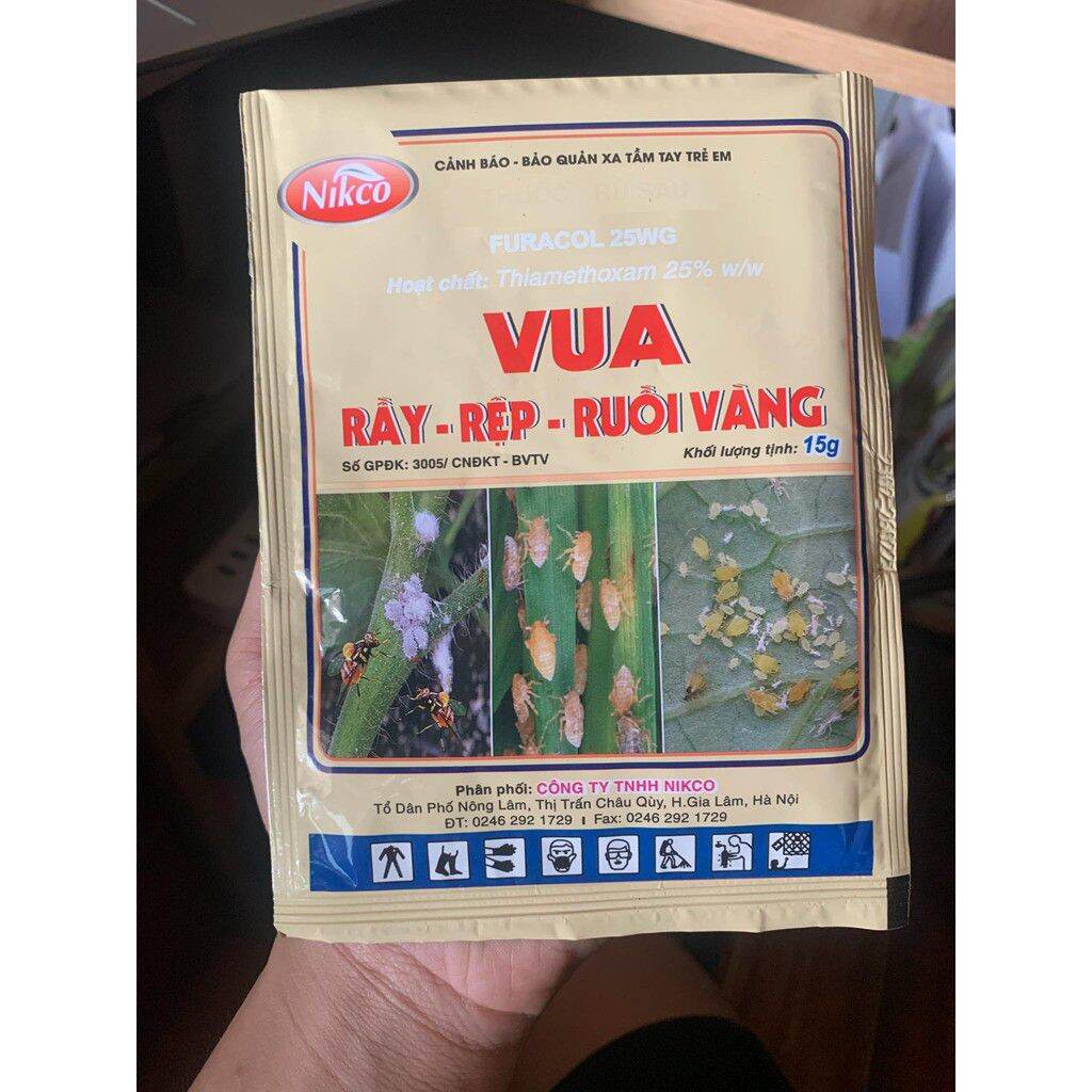 0vua rầy rệp, ruồi vàng furacol 25wp 15gr