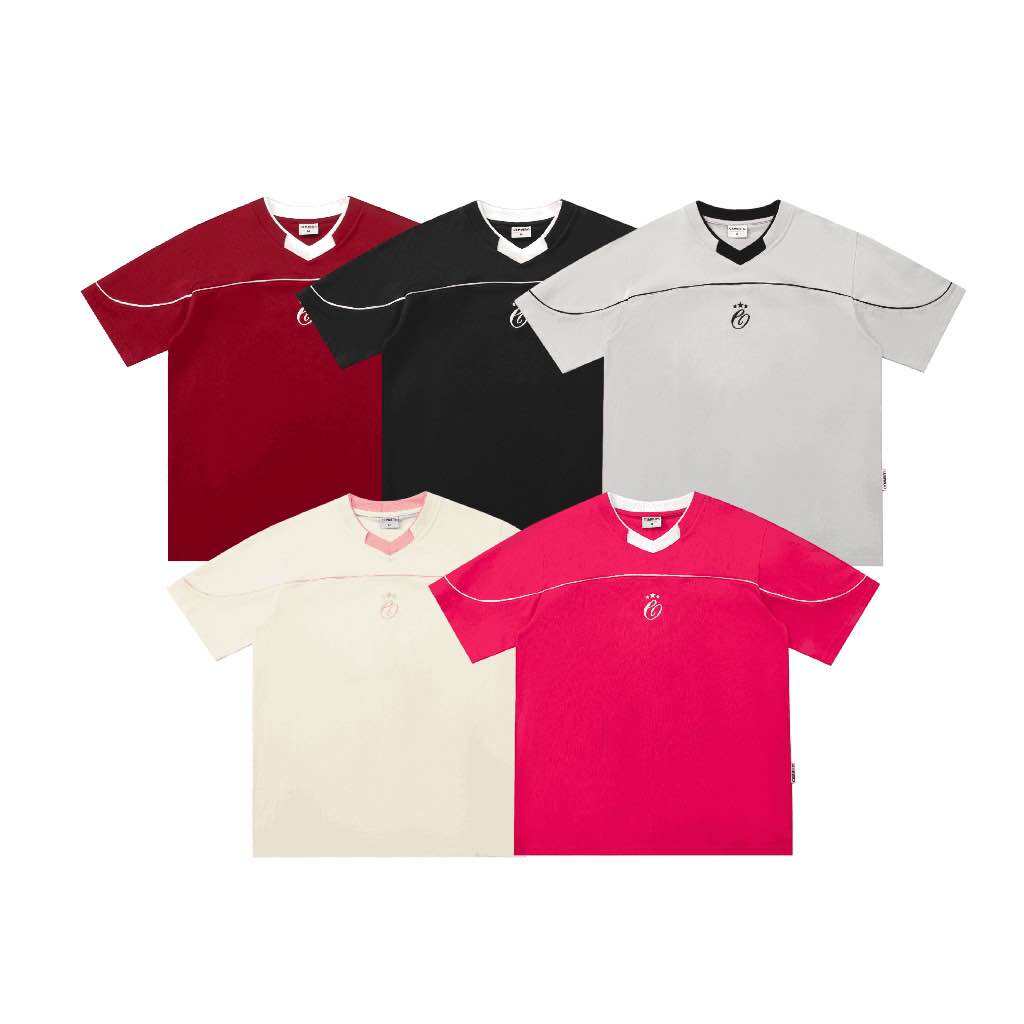 Áo Thun CEMMERY Local Brand Chính Hãng Line Tee 5 Màu Áo Thun Unisex Nam Nữ