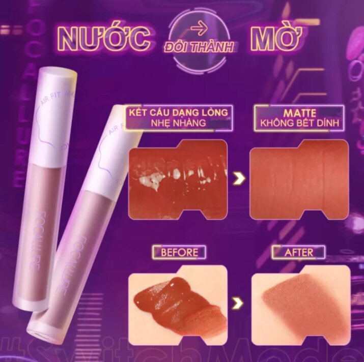 Son Môi Focallure Siêu Đẹp Siêu Lì
