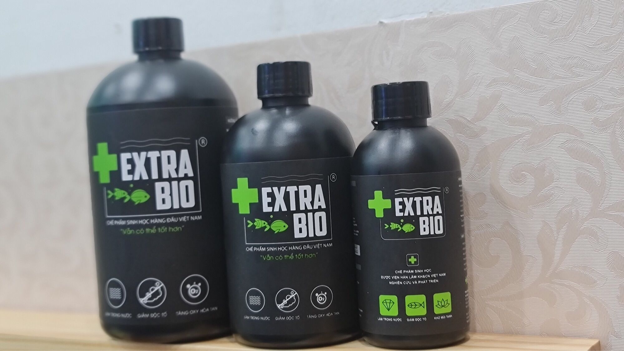 Men vi sinh Extra Bio làm trong nước bể cá cảnh